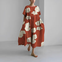 Boho Floral Maxi Dress - FloraChic-LX-49-S-State of Style