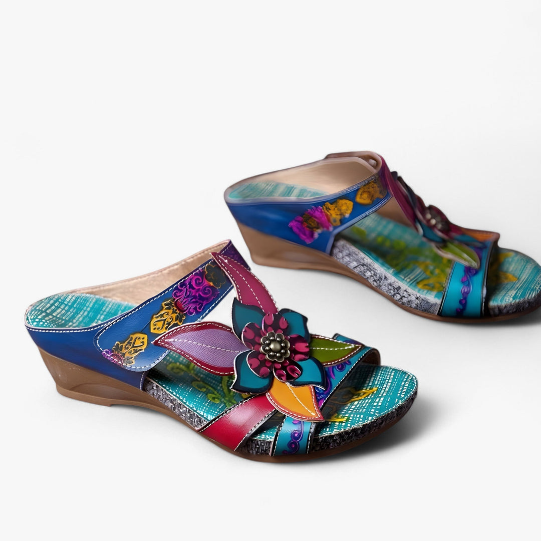 Boho sandals for women with braided straps – BohoStep Dolly-Blue Bali-2.5-State of Style