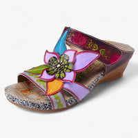 Boho sandals for women with braided straps – BohoStep Dolly-Grey Suede-2.5-State of Style