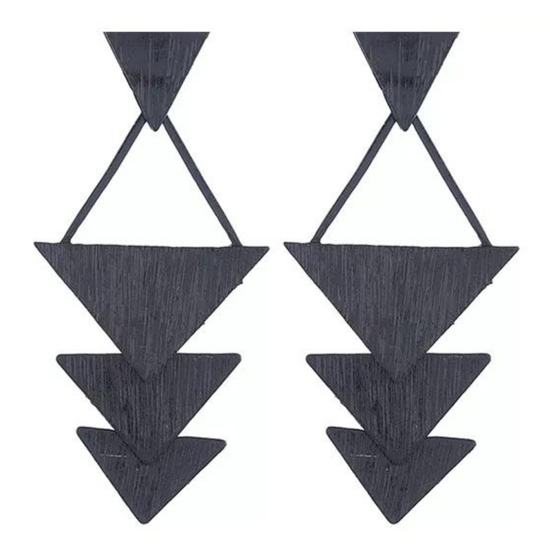 Boho Wood Teardrop Earrings | Trendy and Lightweight Jewellery-Style 2-State of Style