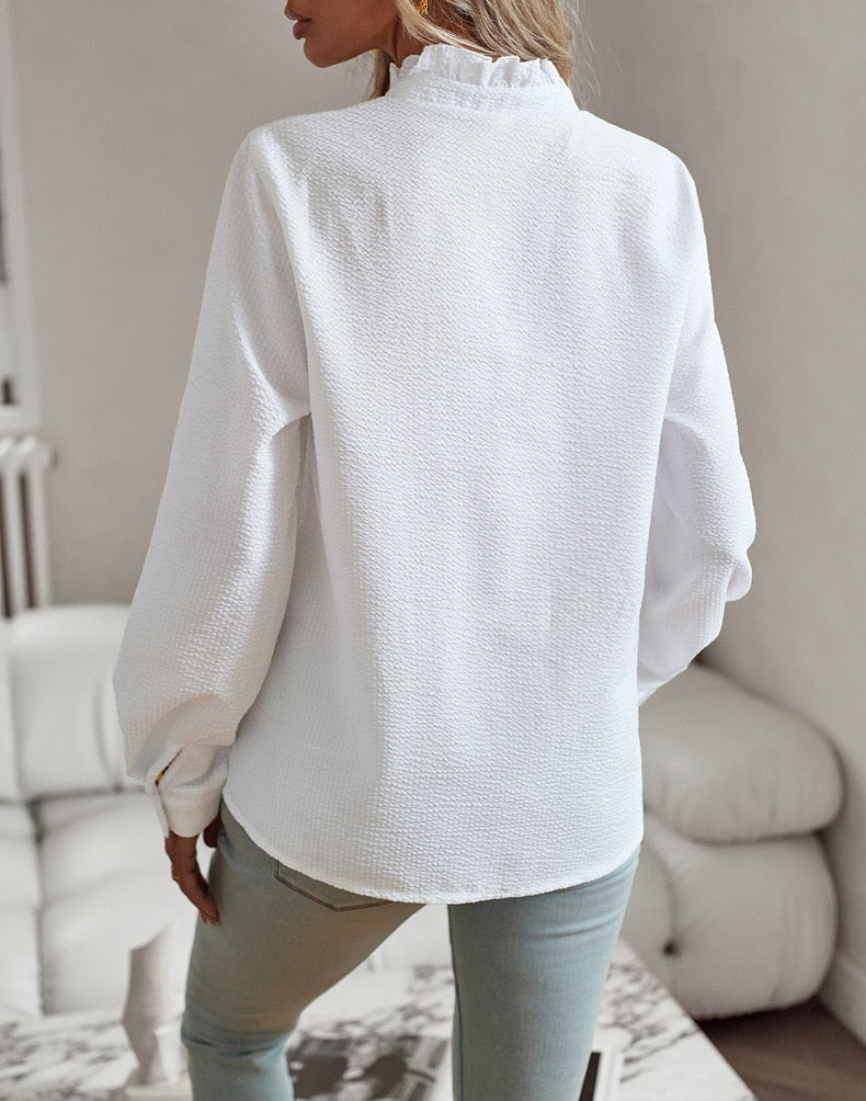 Bold and Stylish Blouse - RebelBlouse-Blue-S-State of Style