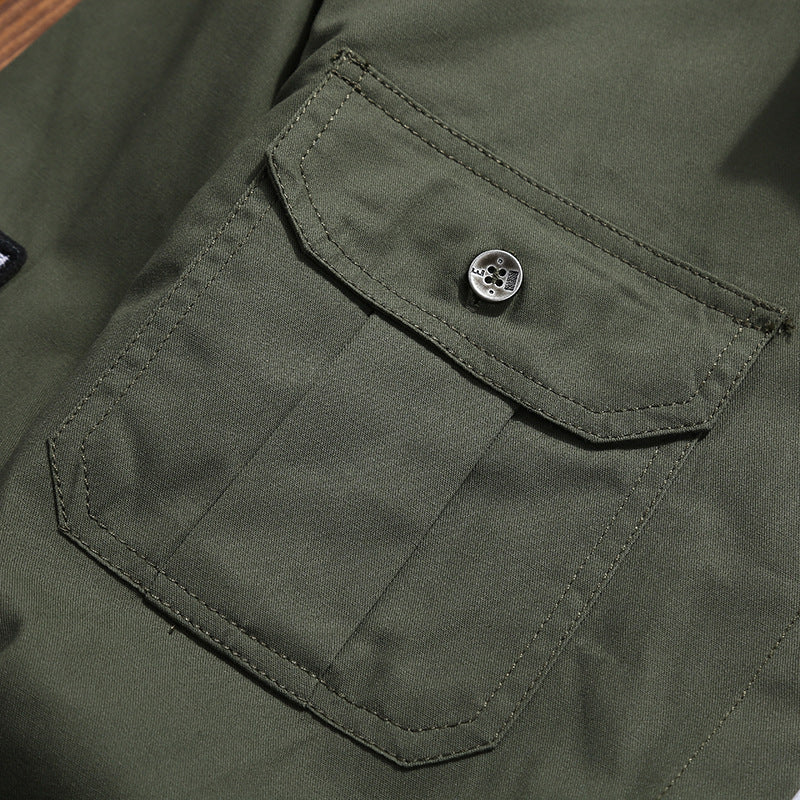 Bold Cargo Shirt for Men - Milan-Blue-3XS-State of Style