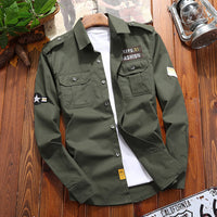 Bold Cargo Shirt for Men - Milan-Green-3XS-State of Style