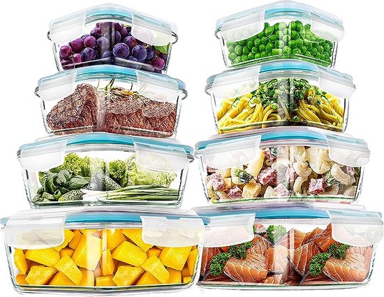 Borosilicate Glass Lunchbox - GlassGuard Bento-1x Rectangle 320ml-State of Style