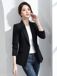 BossBlazer | Elegant & Versatile Women's Blazer-Black-M-State of Style