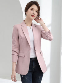 BossBlazer | Elegant & Versatile Women's Blazer-Pink-M-State of Style