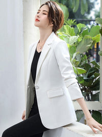 BossBlazer | Elegant & Versatile Women's Blazer-White-M-State of Style