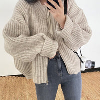 BosVest | Elegant & Cosy Women's Knit Cardigan-Apricot-One Size-State of Style