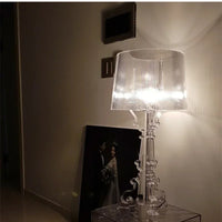 Bourgie Table Lamp with Adjustable Height - Zarie-S: H48 x D24cm-Black-State of Style