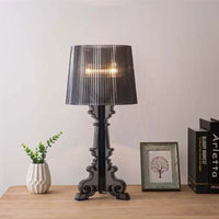Bourgie Table Lamp with Adjustable Height - Zarie-S: H48 x D24cm-Black-State of Style