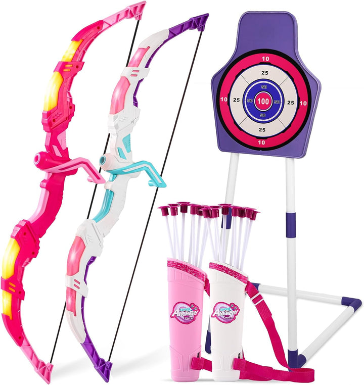Bow and Arrow Play Set – AdventureArchery-Purple/Pink-State of Style