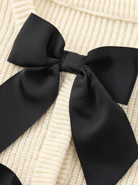 Bow Detail Women's Sweater - Isla-White-XS-State of Style