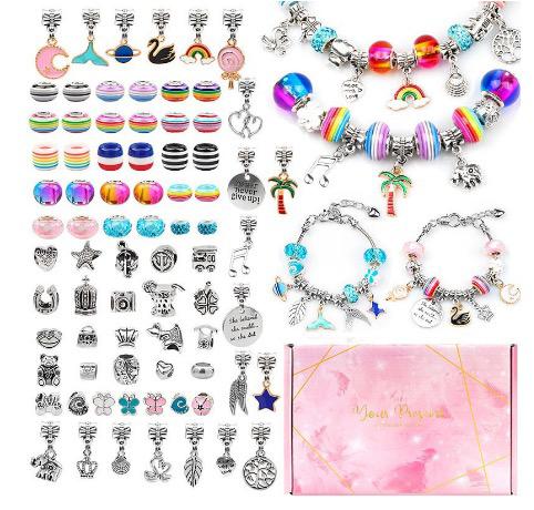 Bracelet Creation Set - Crystal Creations Bracelet Kit-Colourful - Pink-State of Style