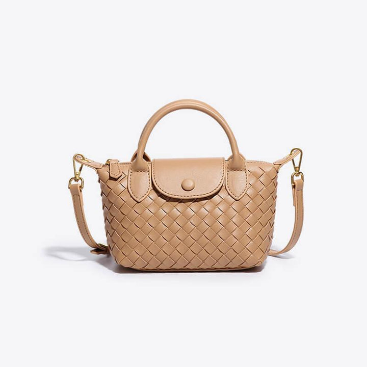 Braided Mini Bag - Elena-Nude-State of Style
