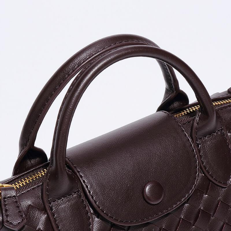 Braided Mini Bag - Elena-White-State of Style