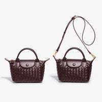 Braided Mini Bag - Elena-White-State of Style