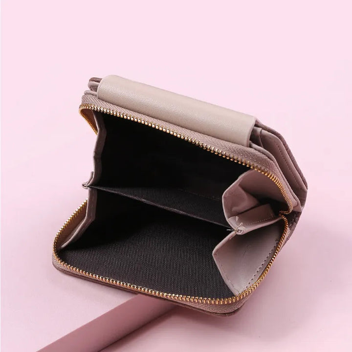 Brand Blätter Clutch Elegance Mini Wallet-Brown-State of Style