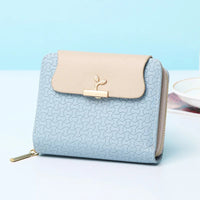 Brand Blätter Clutch Elegance Mini Wallet-Sky Blue-State of Style