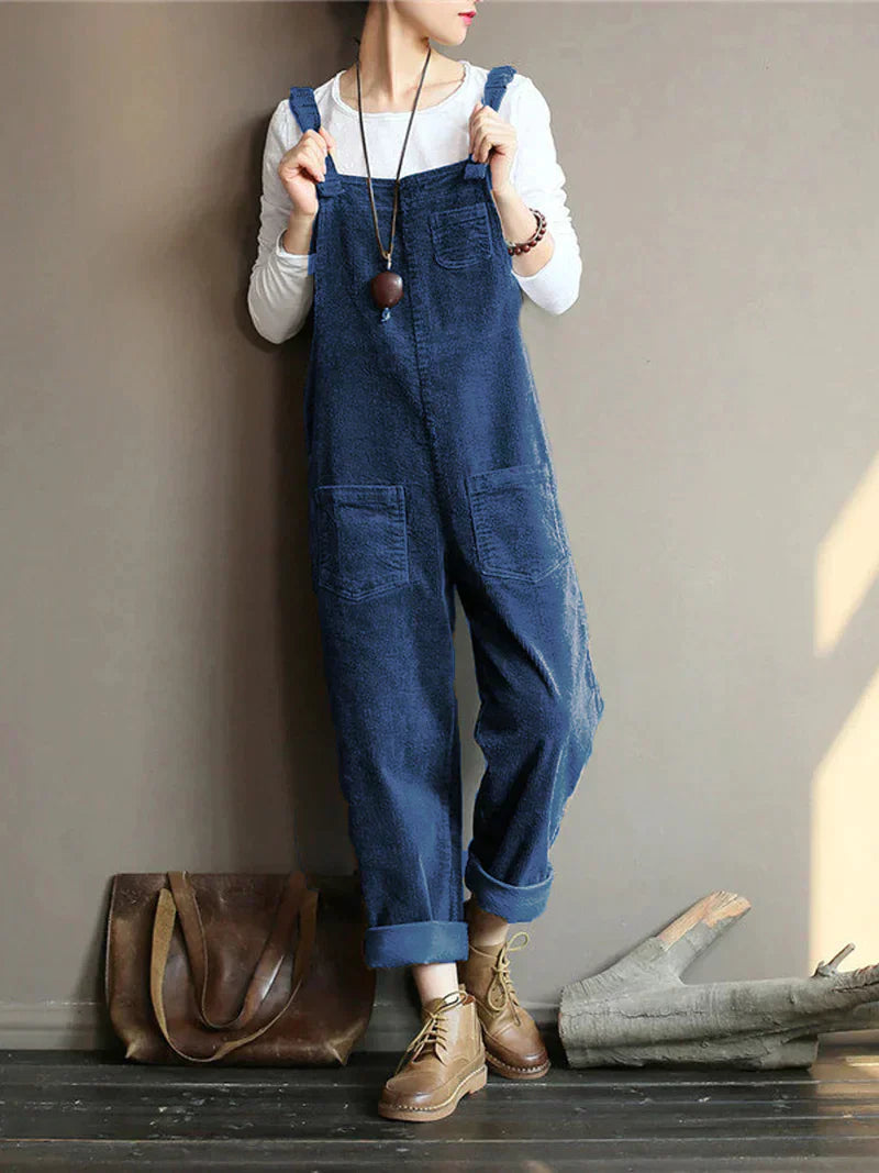 Breathable Denim Overall - Nova-Blue-S-State of Style