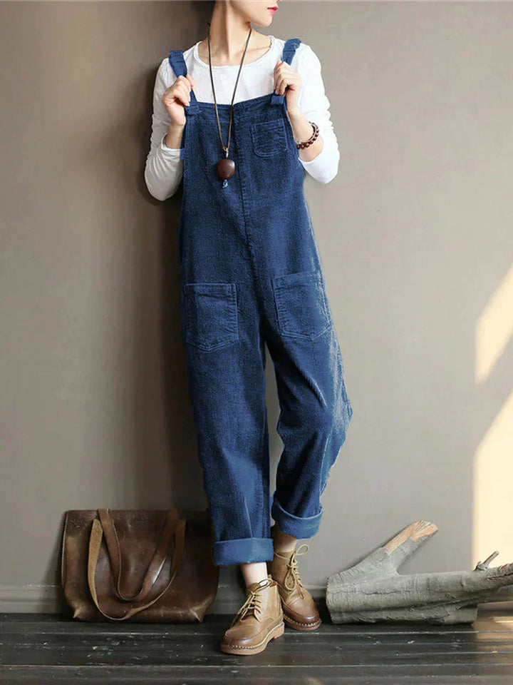 Breathable Denim Overall - Nova-Blue-S-State of Style