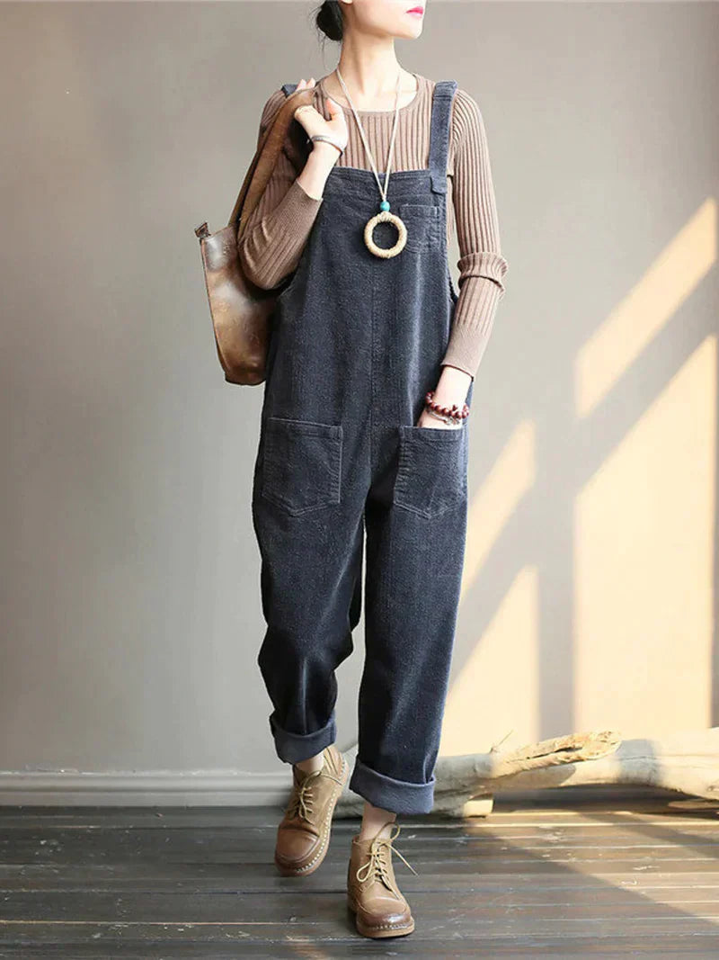 Breathable Denim Overall - Nova-Grey-S-State of Style