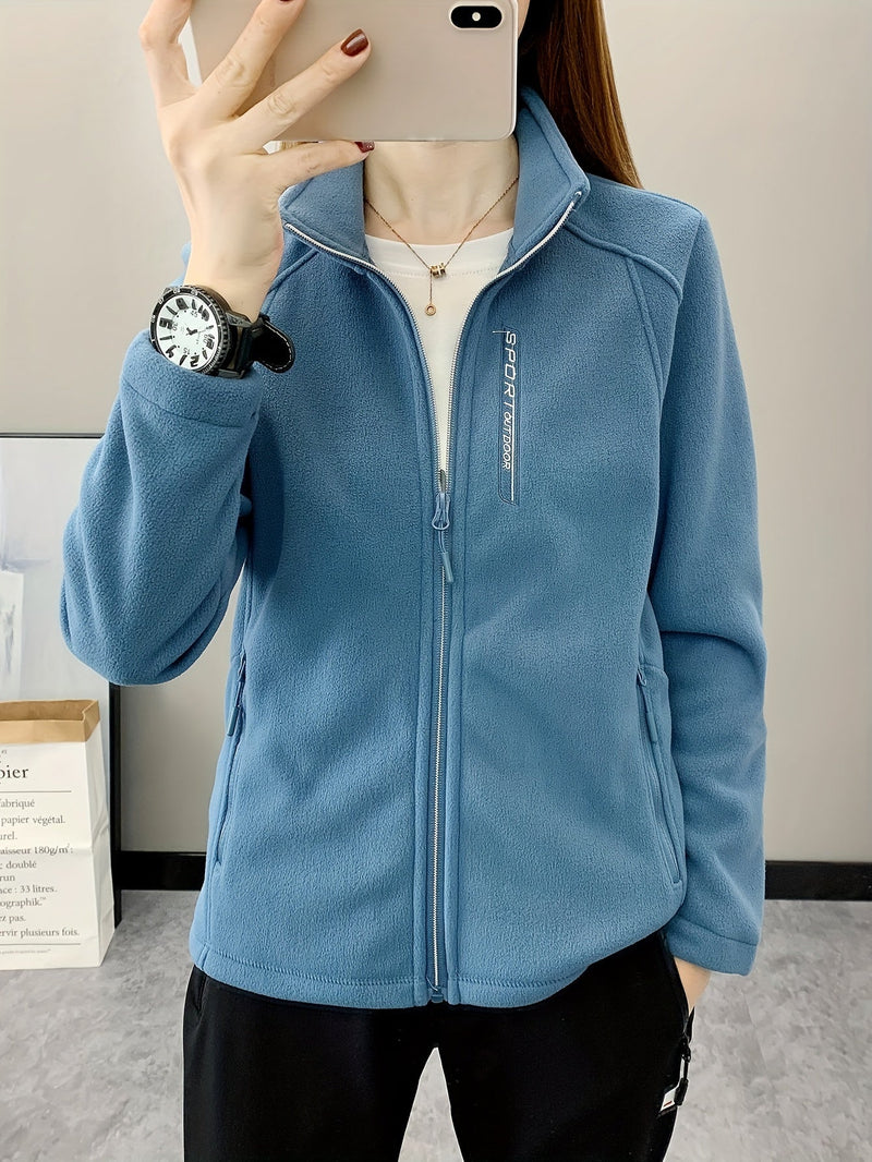Breathable Fleece Jacket - Aurora-Blue-XS-State of Style