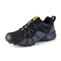 Breathable men's hiking shoes with support and comfort – TrailStep Pro-Black-6-State of Style