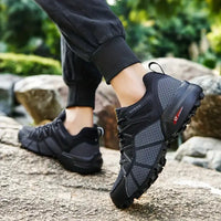 Breathable men's hiking shoes with support and comfort – TrailStep Pro-Blue-6-State of Style