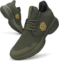 Breathable Men's Running Shoes - FlexiFit-Black-6.5-State of Style