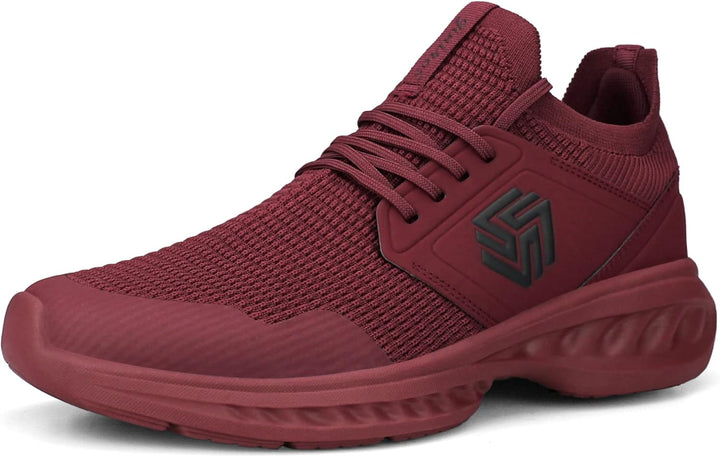 Breathable Men's Running Shoes - FlexiFit-Black-6.5-State of Style