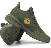 Breathable Men's Running Shoes - FlexiFit-Black-6.5-State of Style