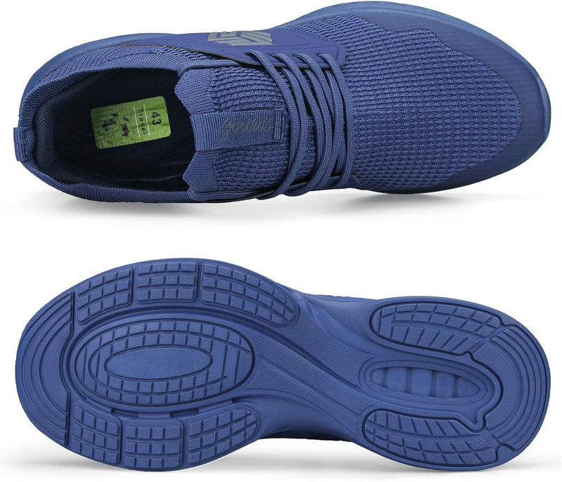 Breathable Men's Running Shoes - FlexiFit-Black-6.5-State of Style