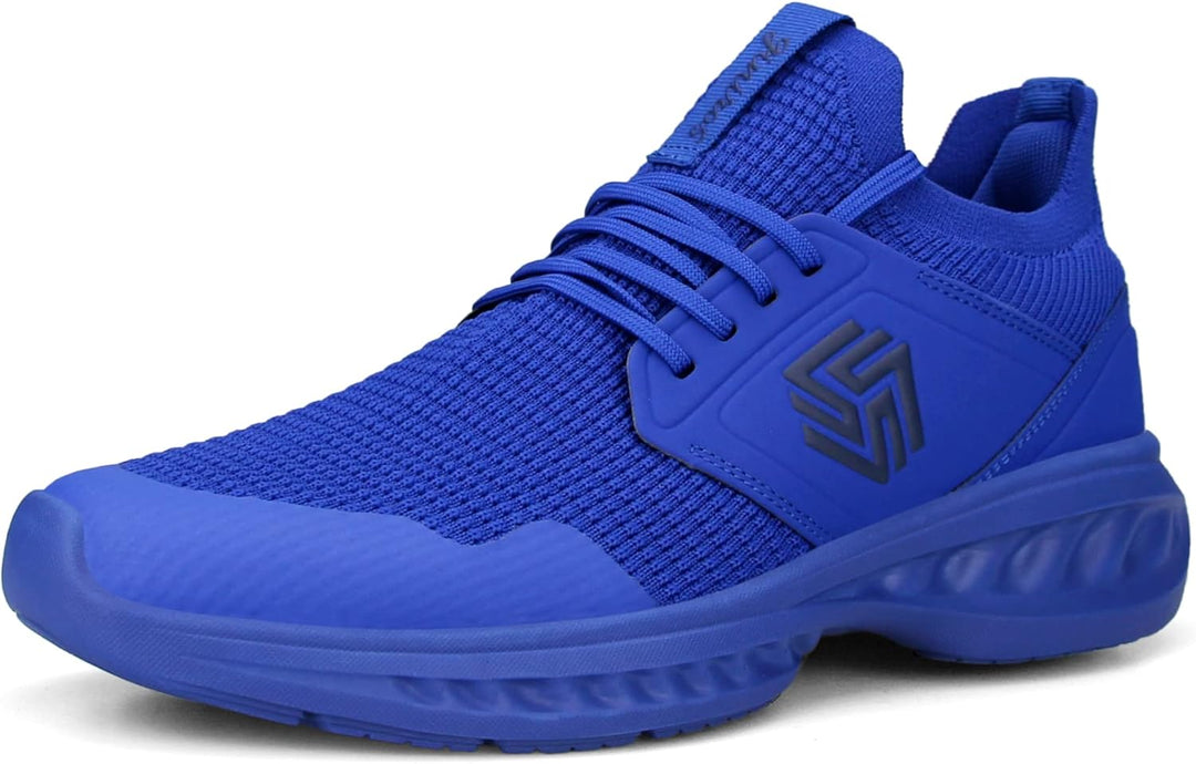 Breathable Men's Running Shoes - FlexiFit-Black-6.5-State of Style