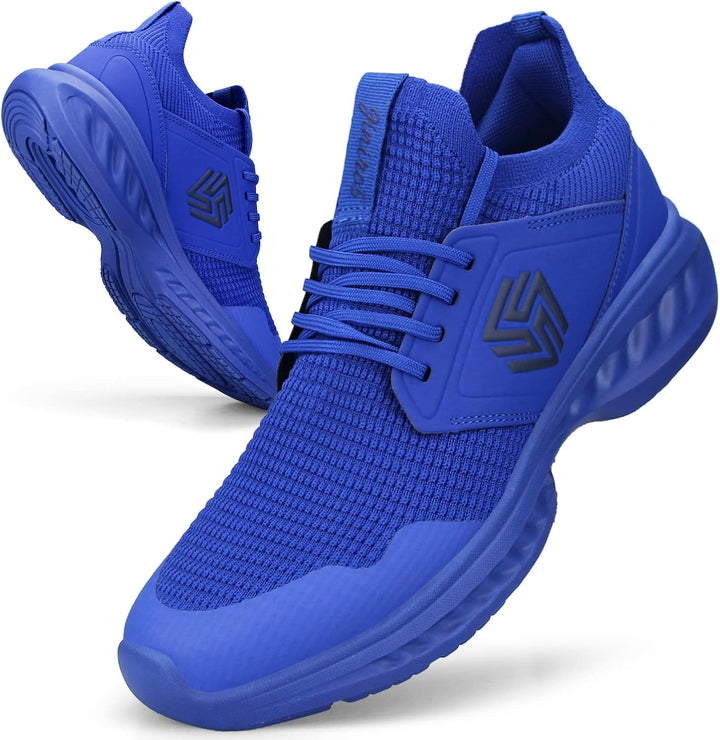 Breathable Men's Running Shoes - FlexiFit-Black-6.5-State of Style
