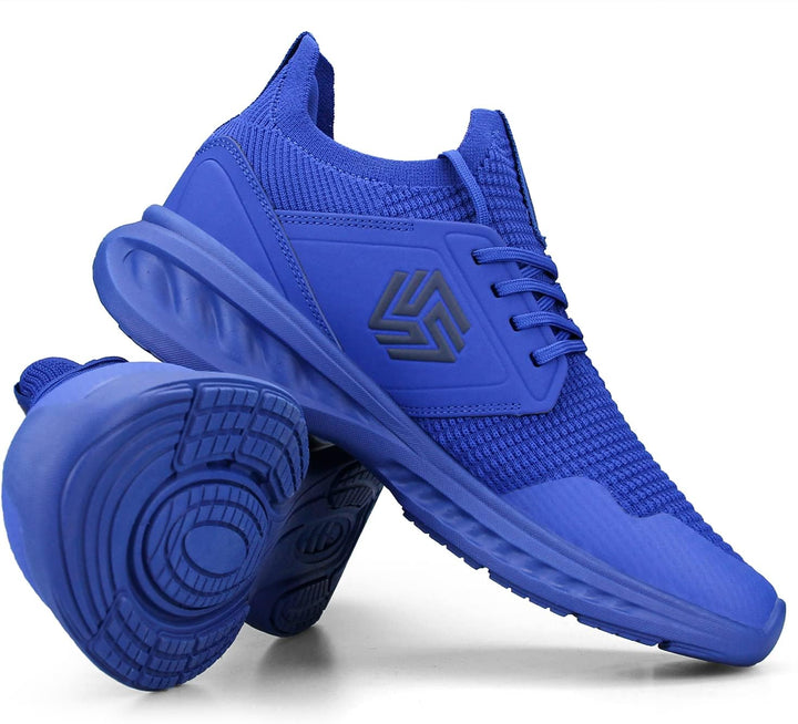 Breathable Men's Running Shoes - FlexiFit-Black-6.5-State of Style