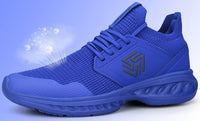 Breathable Men's Running Shoes - FlexiFit-Black-6.5-State of Style