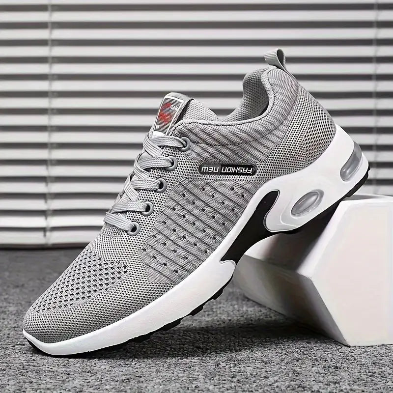 Breathable Men's Running Shoes – Orion-Light grey-6-State of Style