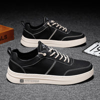 Breathable Men's Sneakers - Timo-Black-6-State of Style