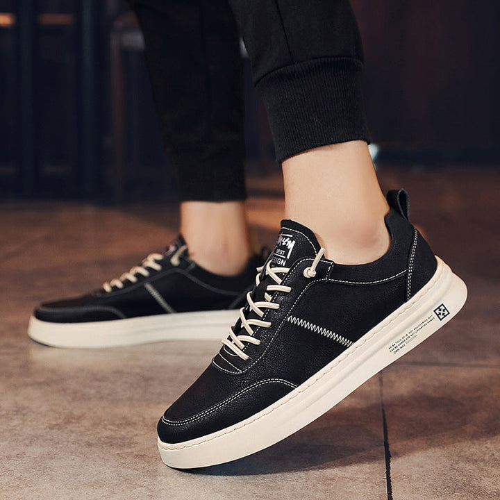 Breathable Men's Sneakers - Timo-Khaki-6-State of Style