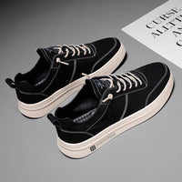 Breathable Men's Sneakers - Timo-Khaki-6-State of Style
