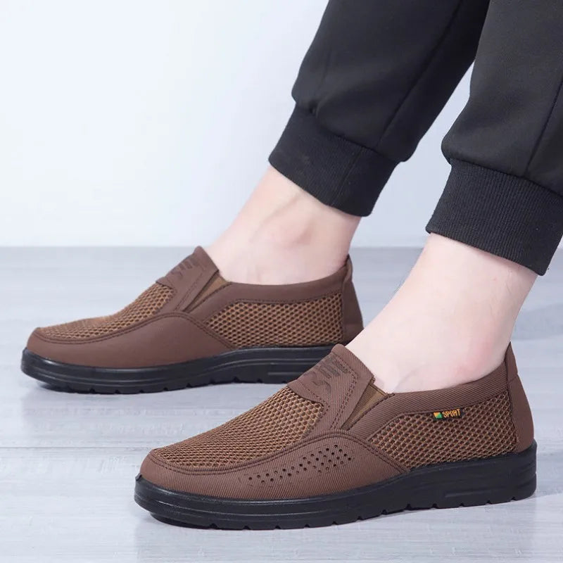 Breathable Men's Summer Shoes with Lightweight Comfort and Style – Jaron-Brown-5-State of Style