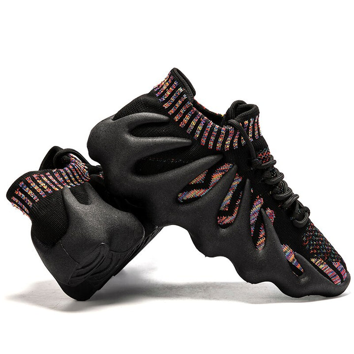 Breathable mesh sneakers - Milo-Red-3-State of Style