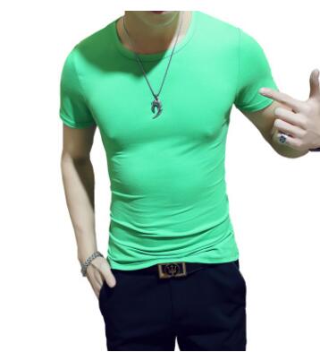 Breathable Round Neck Sports Shirt for Men – Lightweight & Quick-Drying – Kian-Green-M-State of Style