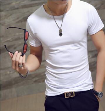 Breathable Round Neck Sports Shirt for Men – Lightweight & Quick-Drying – Kian-White-M-State of Style