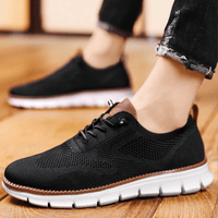 Breathable & Ultra-Comfortable Men's Sneakers in Minimalist Design – Elias-Green-6-State of Style