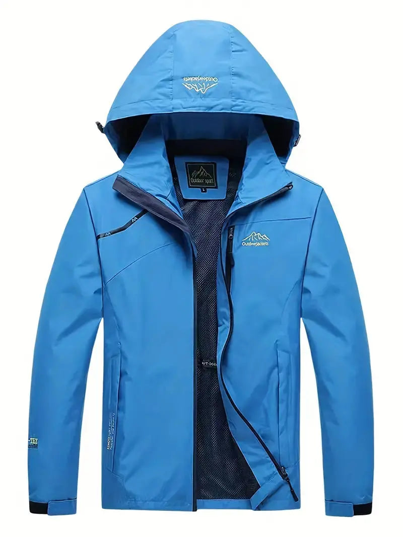 Breathable Windbreaker - AquaShield-M-Black-State of Style