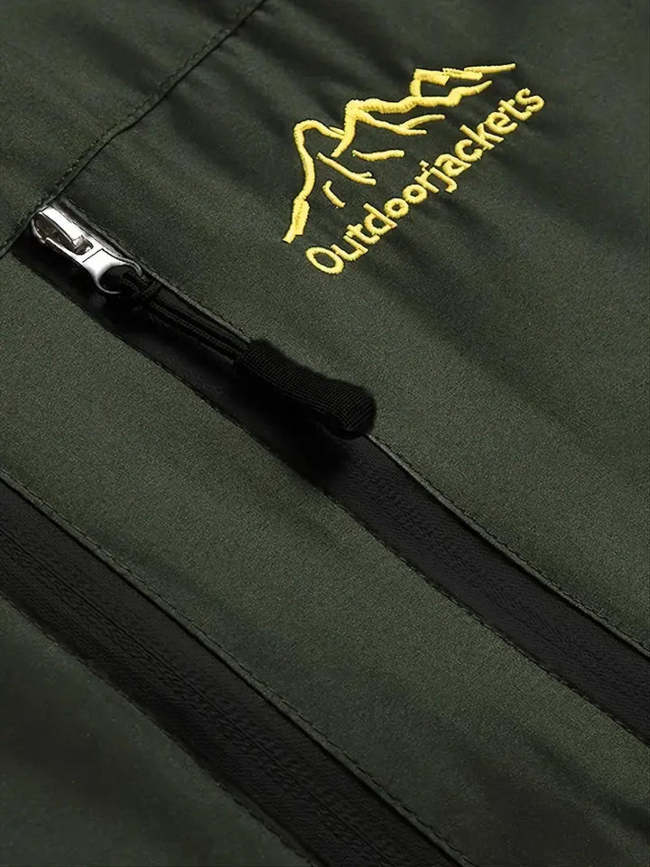 Breathable Windbreaker - AquaShield-M-Black-State of Style