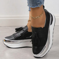 Breathable women's sneakers with timeless style – Isabella-White-3-State of Style
