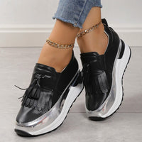 Breathable women's sneakers with timeless style – Isabella-White-3-State of Style