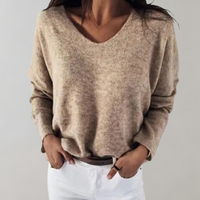 Breathable Women's Sweater - Skye-Beige-S-State of Style